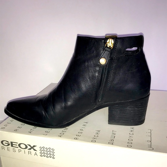 Geox Candice H Leather Ankle Boot - Picture 5 of 16